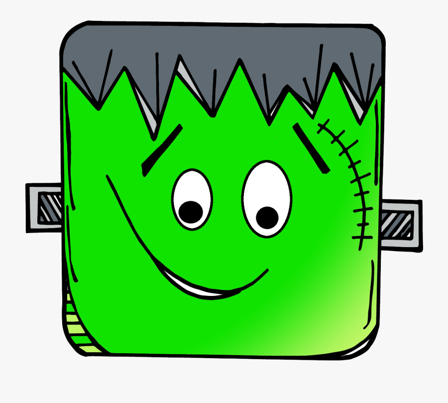 Roll A Frankenstein With Template Clipart , Png Download, Transparent Clipart