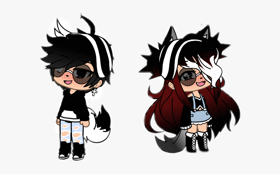 Brother Sister Gacha Freetoedit - Brother And Sister Gacha, Transparent Clipart