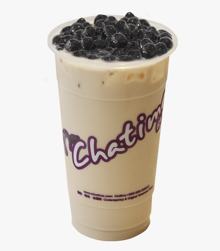 Boba Milk Tea Png - Blueberry, Transparent Clipart