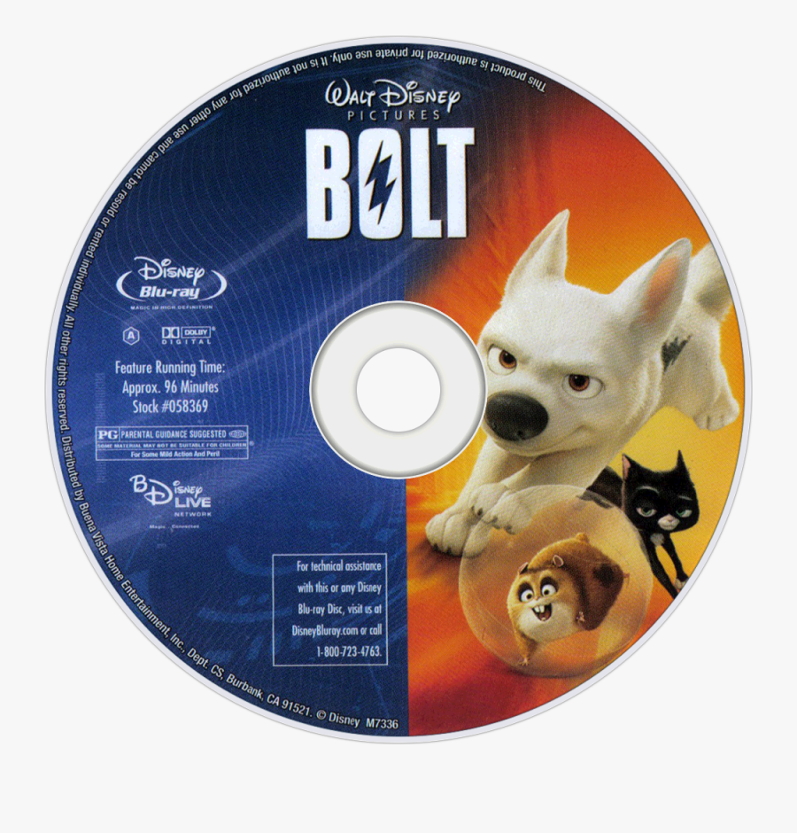 Bolt Blu Ray Dvd, Transparent Clipart