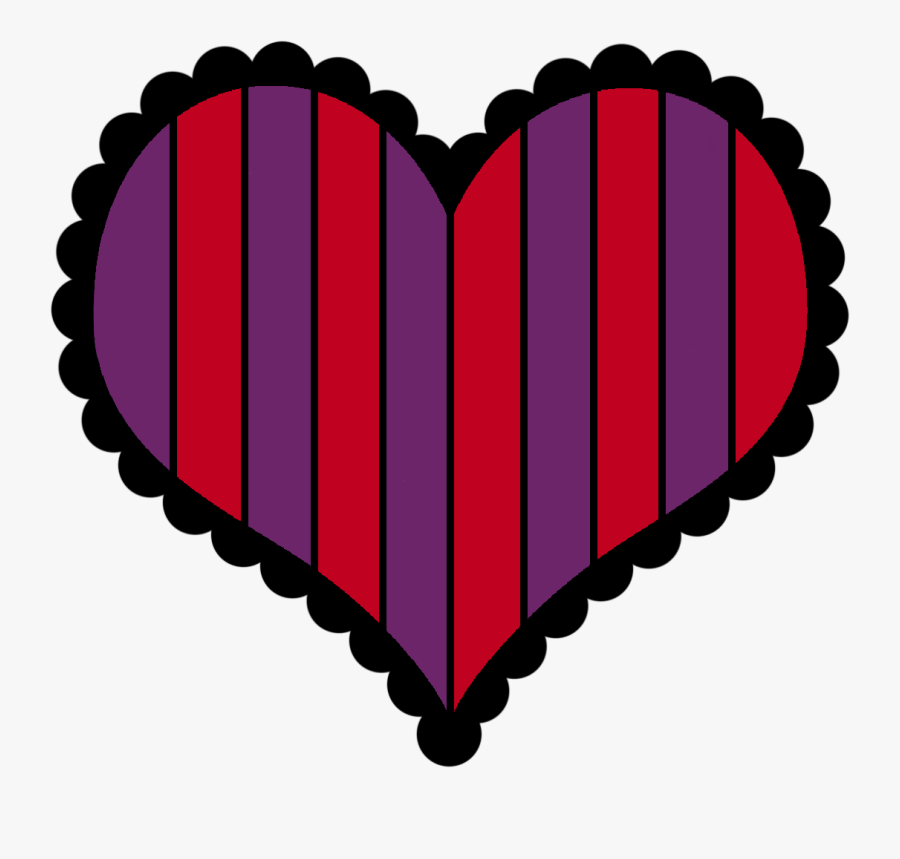 Hearts Frame Png, Transparent Clipart