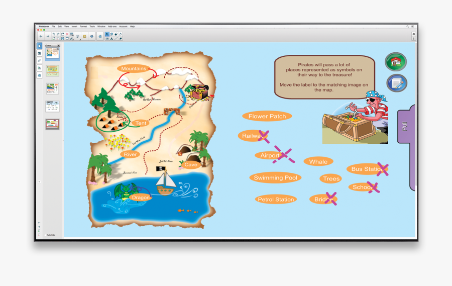 Notepad Clipart English Notebook - Actividades Con Smart Notebook, Transparent Clipart