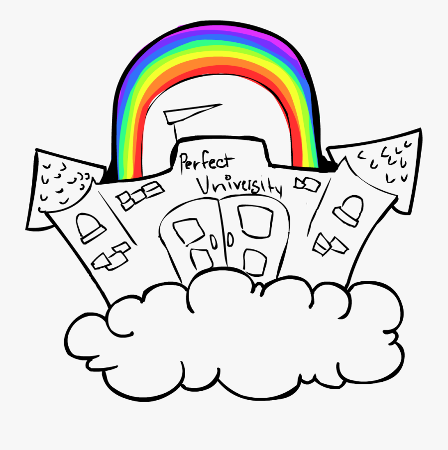 Clip Art Collection Of Free Download - Easy Drawing Of Collage, Transparent Clipart