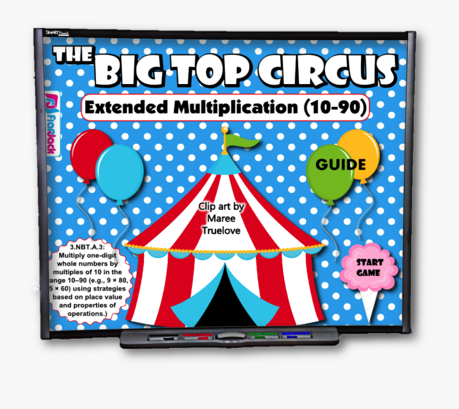 Big Top Circus Extended, Transparent Clipart