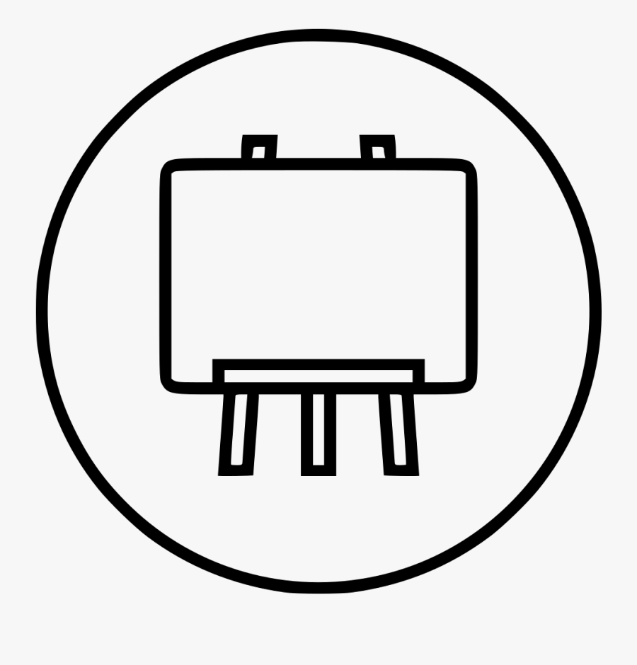 Black Board Study Teaching Teacher School Education - Teacher Board Clipart Black And White, Transparent Clipart