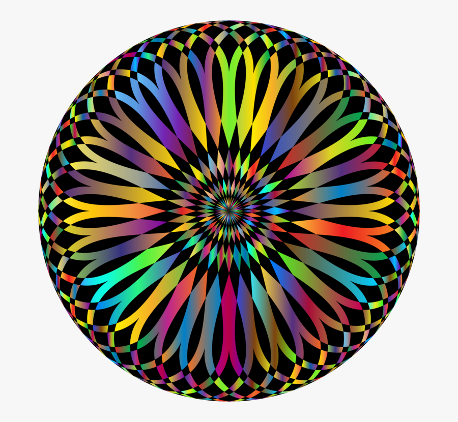 Symmetry,spiral,circle - Color Blindness Test For Kids, Transparent Clipart