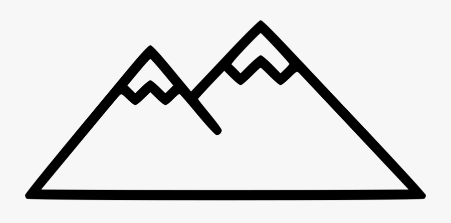 Mountain Icon Png - Mountain Svg Icon Free, Transparent Clipart
