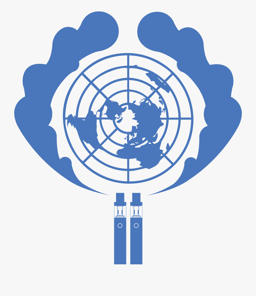 Government Clipart Ambassador - Un Flag Black And White, Transparent Clipart