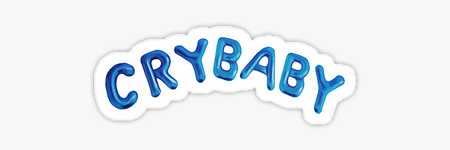 #crybaby #baby #blue #balloons #aesthetic #freetoedit, Transparent Clipart