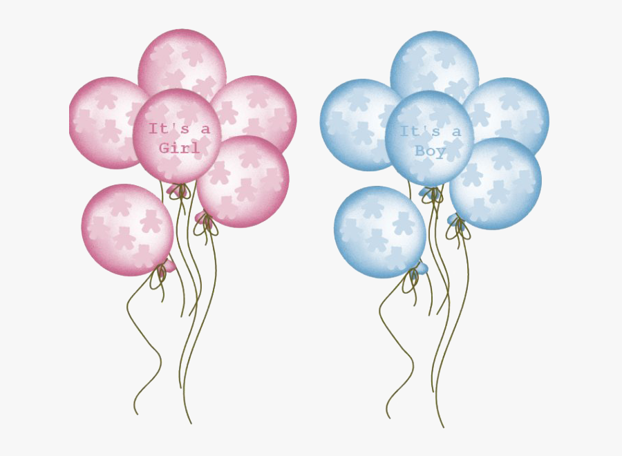 Transparent Globos Azules Png - Baby Boy Balloons Png, Transparent Clipart