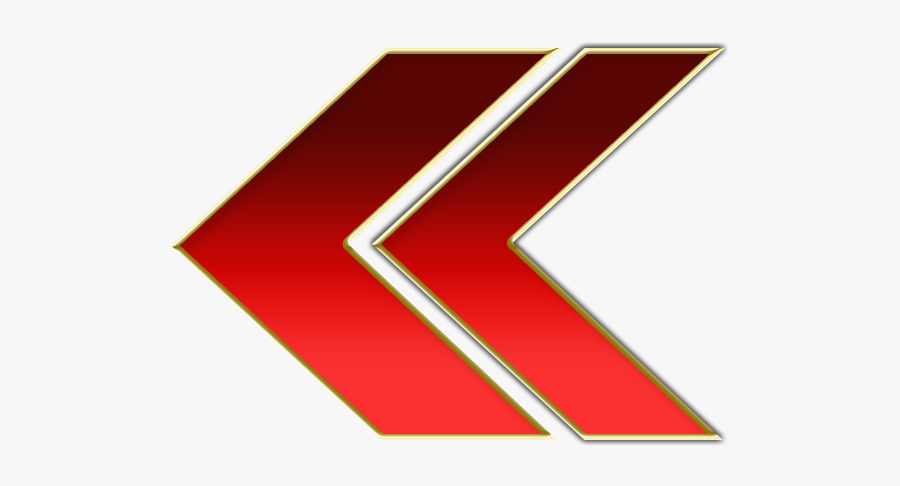 Red Left Arrow Png - Arrow Right Left Png, Transparent Clipart