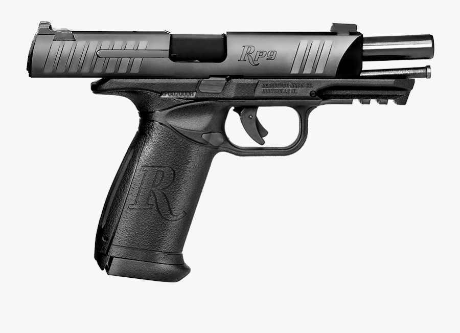 Pistol Clipart Baril - Remington Com Rp9, Transparent Clipart
