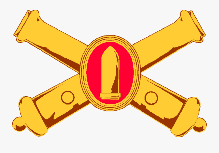 Coast Artilliary Insignia - Us Army Coastal Artillery, Transparent Clipart