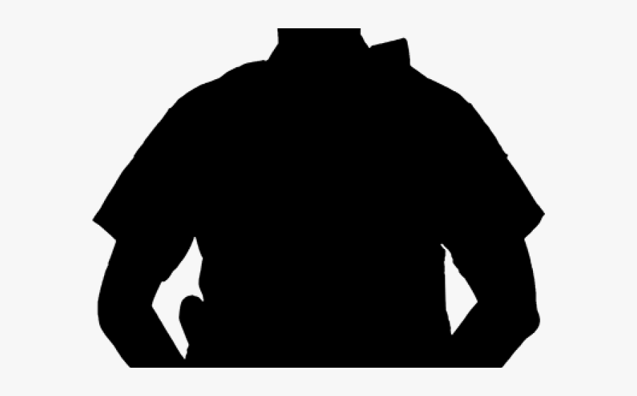 Adolescence Silhouette Cliparts - Transparent Police Officer Silhouette, Transparent Clipart