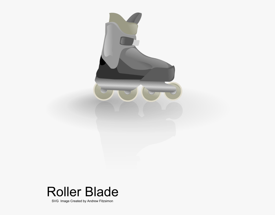 Blade Clipart Free For Download - Rollerblades Graphic, Transparent Clipart