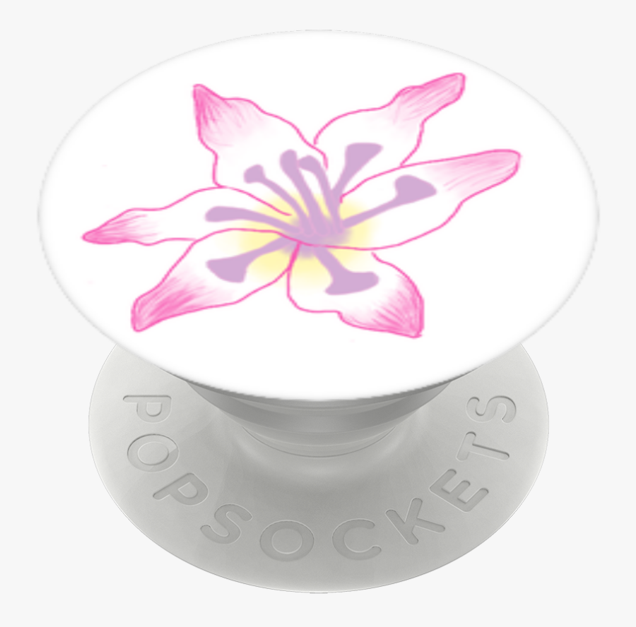 Gladiolus Flower, Popsockets - Lily, Transparent Clipart