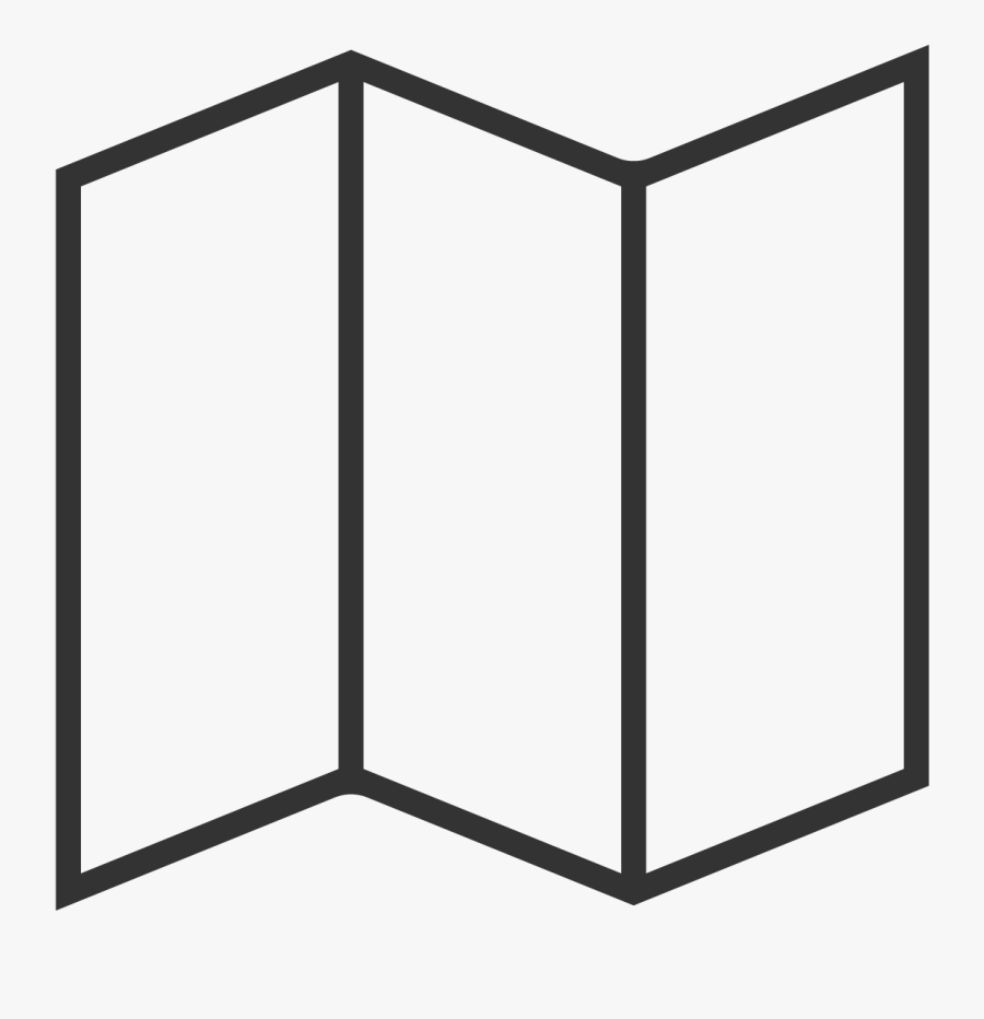 Transparent Brochure Clipart - Paper Folding Png, Transparent Clipart