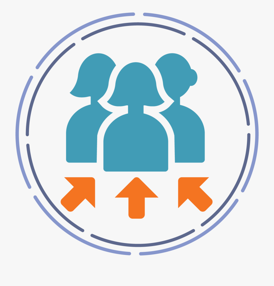 Public Outreach And Engagement Category Logo - Icon For Public Awareness, Transparent Clipart