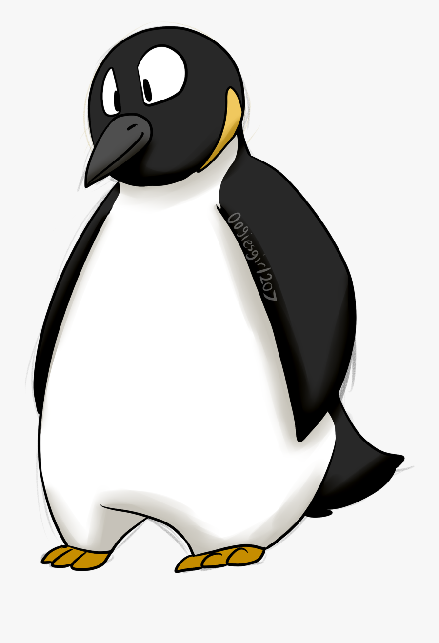 Oogiesgirl207 On Twitter - Adã©lie Penguin, Transparent Clipart