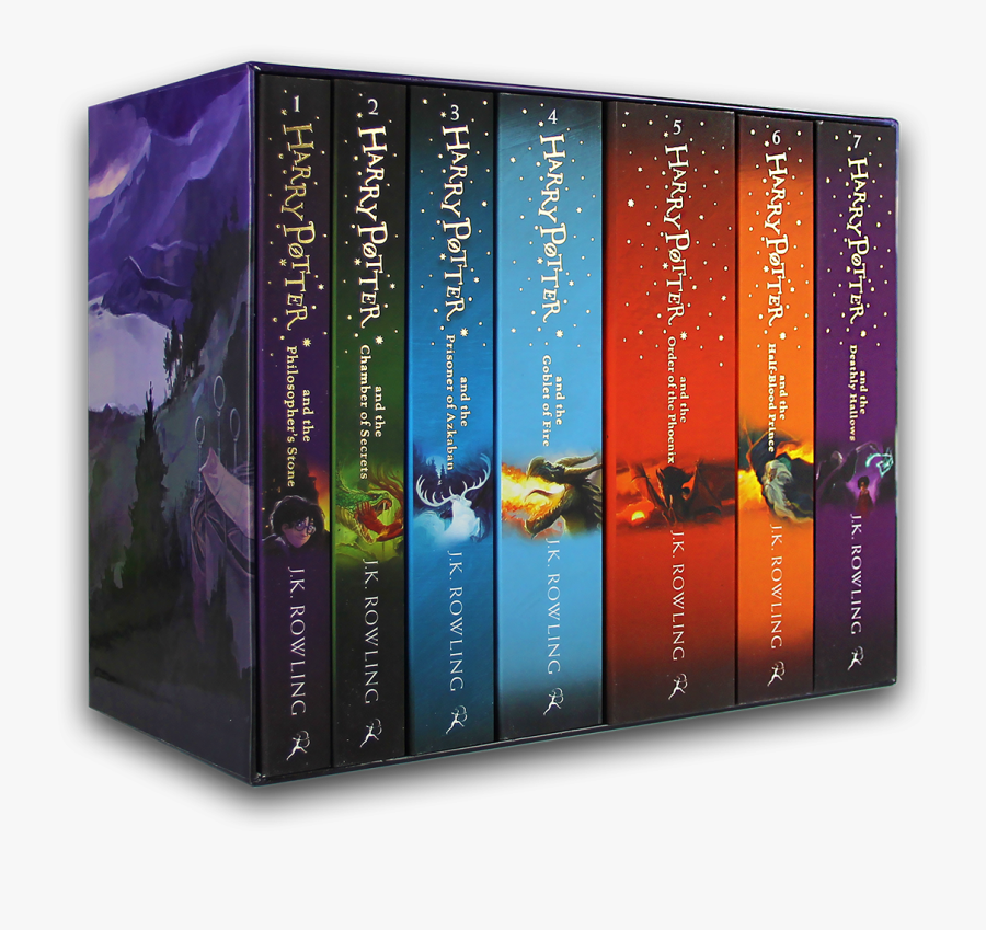 Harry Potter Books Png - Harry Potter Boxed Set The Complete Collection, Transparent Clipart