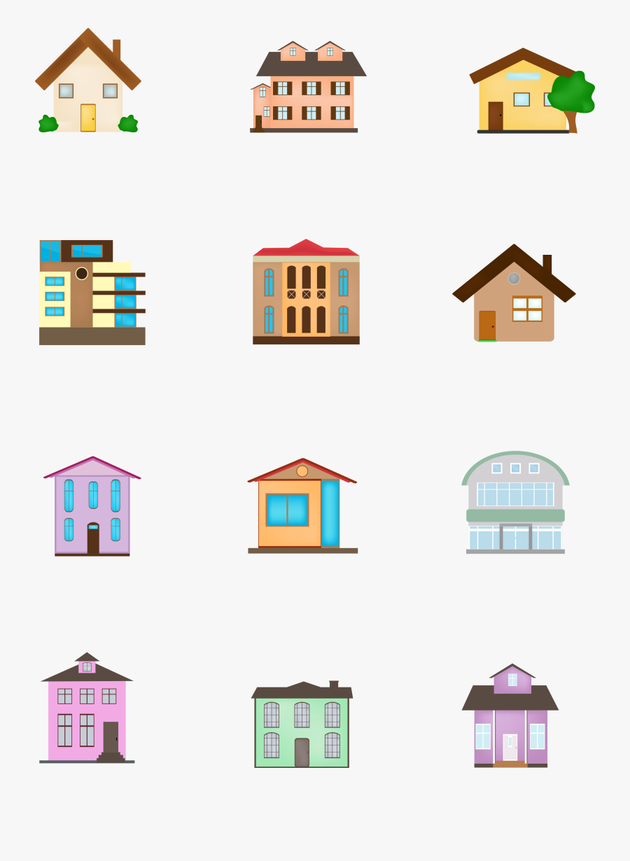 Transparent Homes Clipart - House, Transparent Clipart