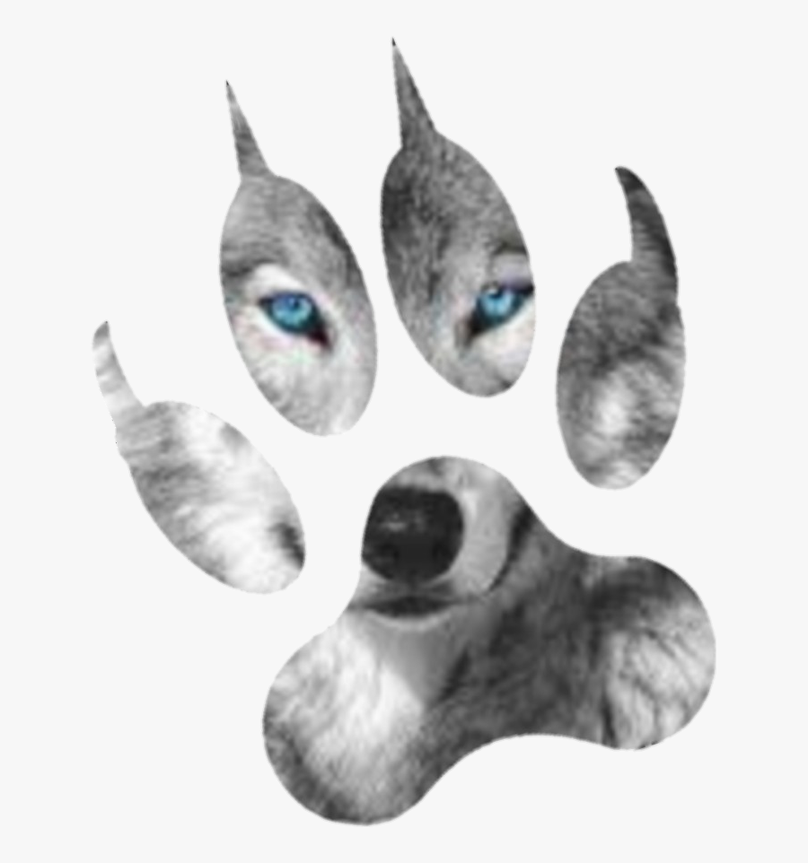 #wolf #paw - Wolf, Transparent Clipart