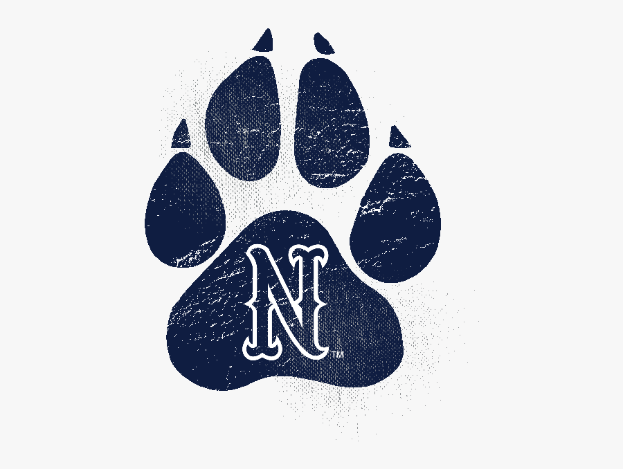 Women S Wolf Pack - Paw Print With N, Transparent Clipart