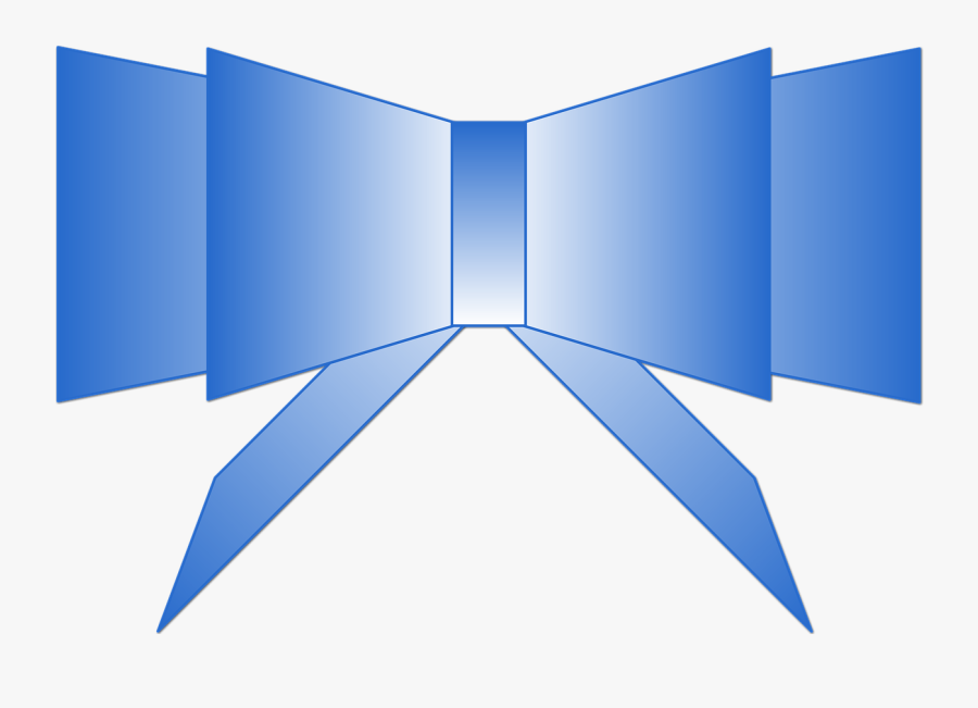 Laco Azul Em Png, Transparent Clipart