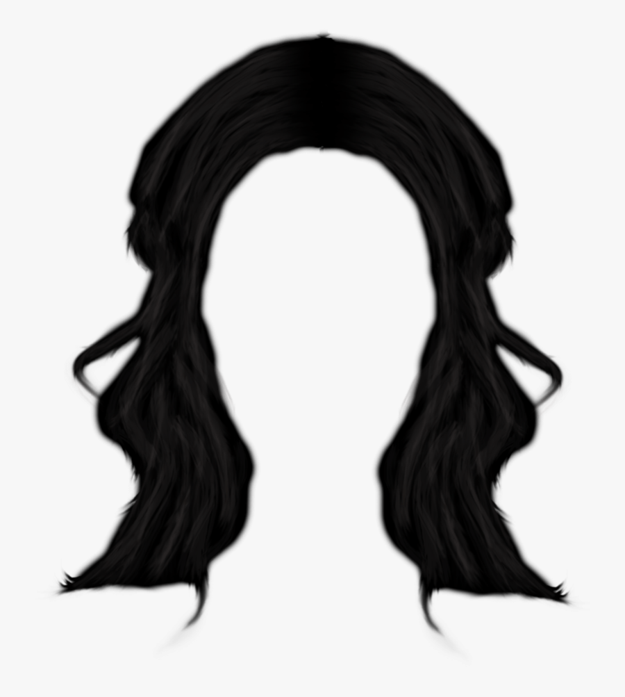 9 Women Hair Png Image - Male Long Hair Png, Transparent Clipart