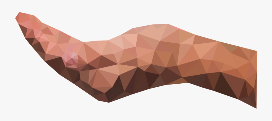 Graphic Royalty Free Library Collection Of Free Cupped - Low Poly Hand Png, Transparent Clipart