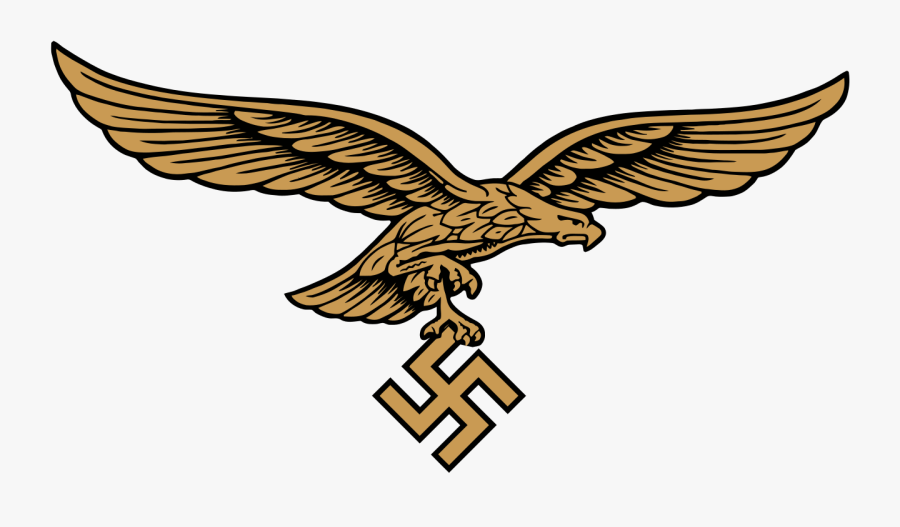 Nazi Eagle Png - Luftwaffe Eagle, Transparent Clipart