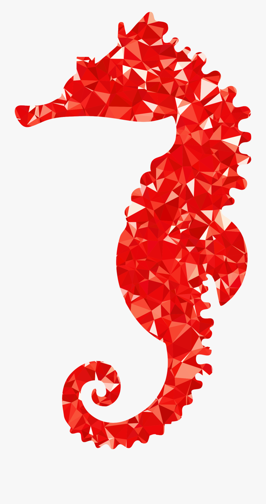 Silhouette Seahorse Clipart, Transparent Clipart