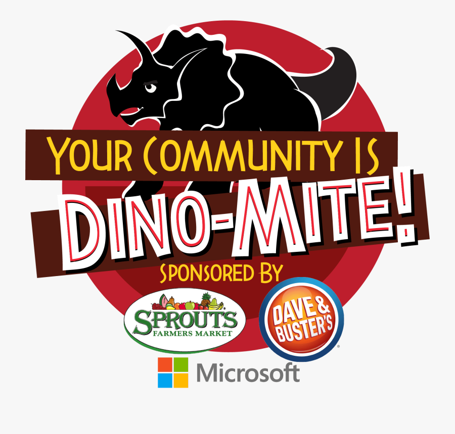 Dino-mite Contest Graphic Sponsored By Sprouts, Dave - Sprouts Farmers Market, Transparent Clipart