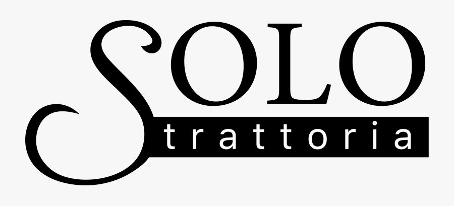 Solo Trattoria, Transparent Clipart