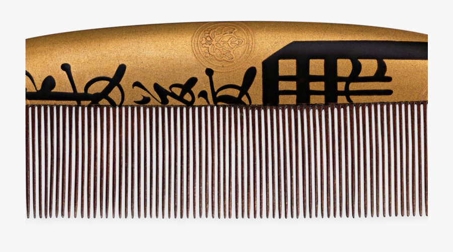 Japanese Umbrella Png -japanese Lacquered Kushi Hair - Label, Transparent Clipart