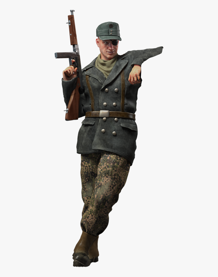 Nazi Transparent Army Graphic Free Library - Us Soldier Ww2 Png, Transparent Clipart