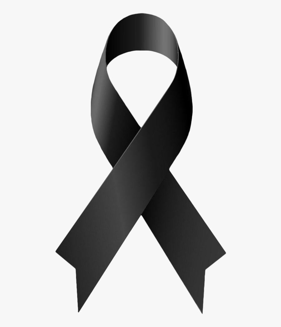 Black Ribbon Awareness Ribbon Stock Photography - Transparent Black Ribbon Png, Transparent Clipart