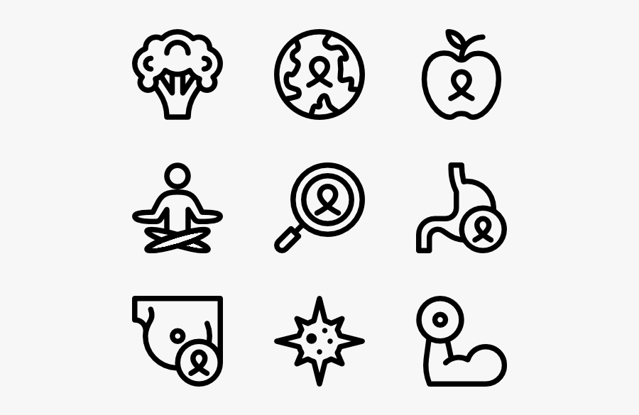 World Cancer Awareness Day - Icons Laboratory, Transparent Clipart