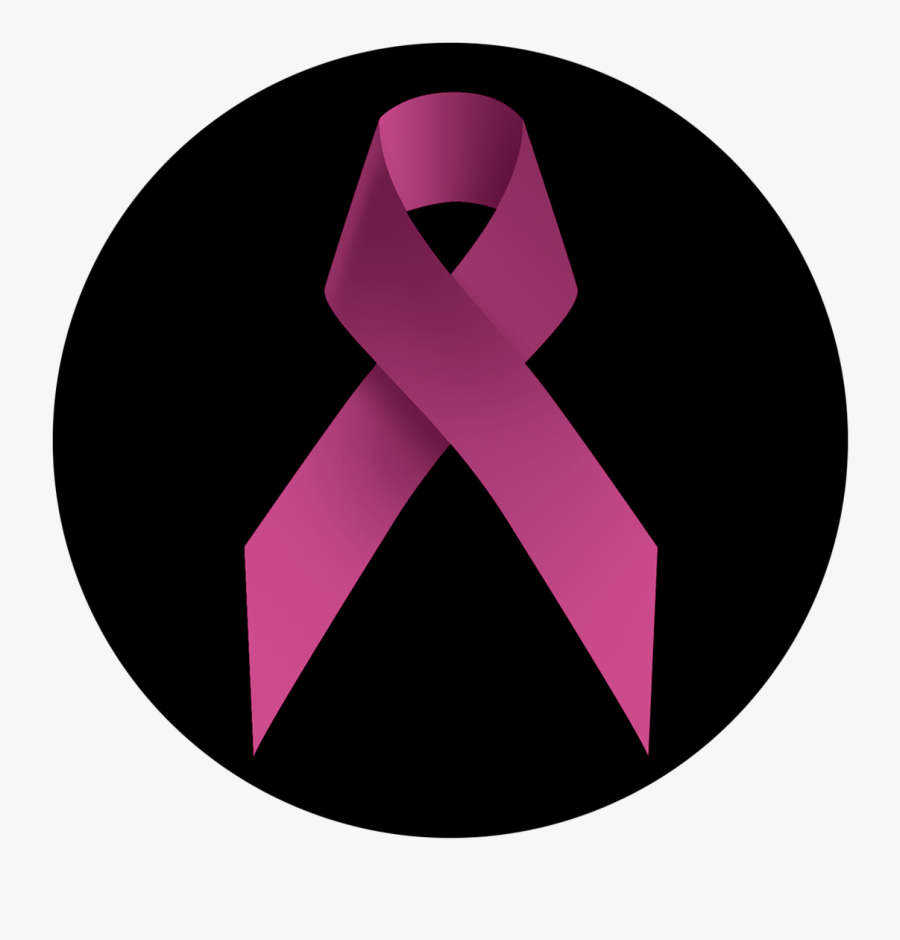 Apollo Breast Cancer Ribbon - Circle, Transparent Clipart