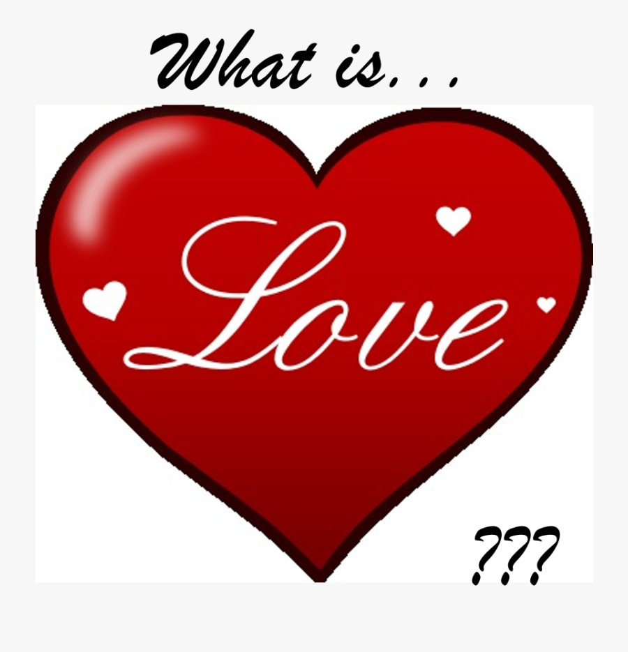 Love Heart, Transparent Clipart