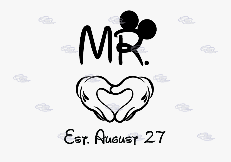 Transparent Mouse Hand Png - Mr Mickey Mouse, Transparent Clipart