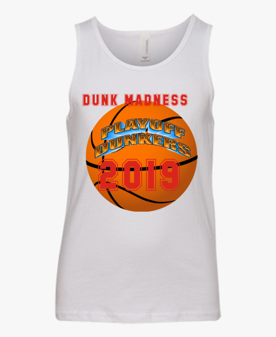 3480y Bella Canvas Youth Jersey Tank - Active Tank, Transparent Clipart