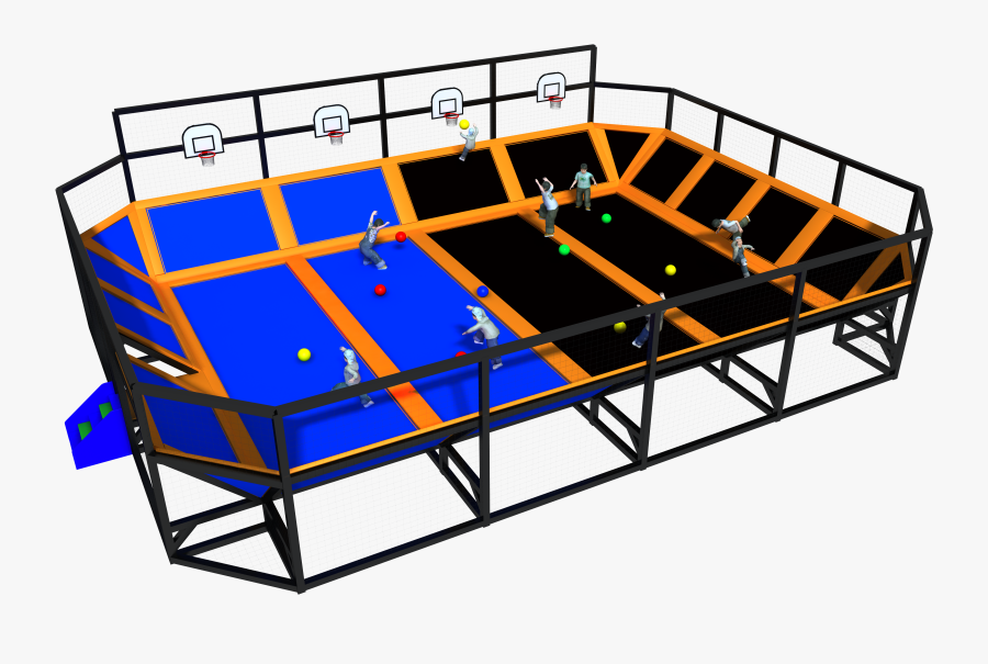 Asi-amusement Services International - Trampoline Park Png, Transparent Clipart