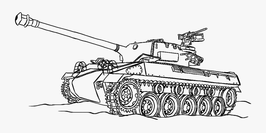 M Hellcat Wip By - Tank Sketch Png, Transparent Clipart