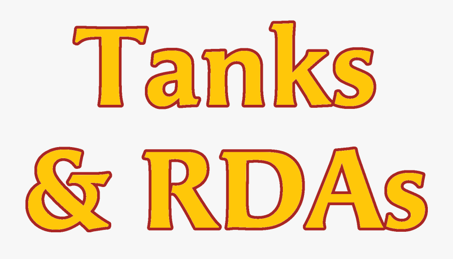 We Carry All Of The Tanks, Rdas, And Rtas That Your, Transparent Clipart