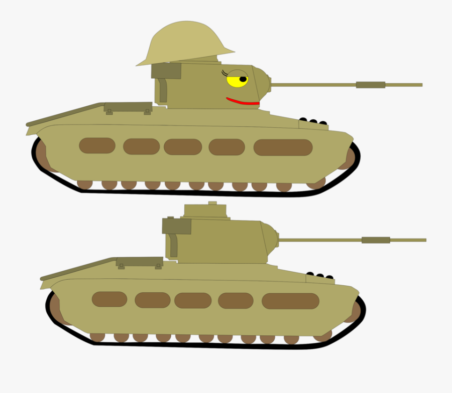 Tank,churchill Tank,vehicle - Dibujos De Tanques Animados, Transparent Clipart