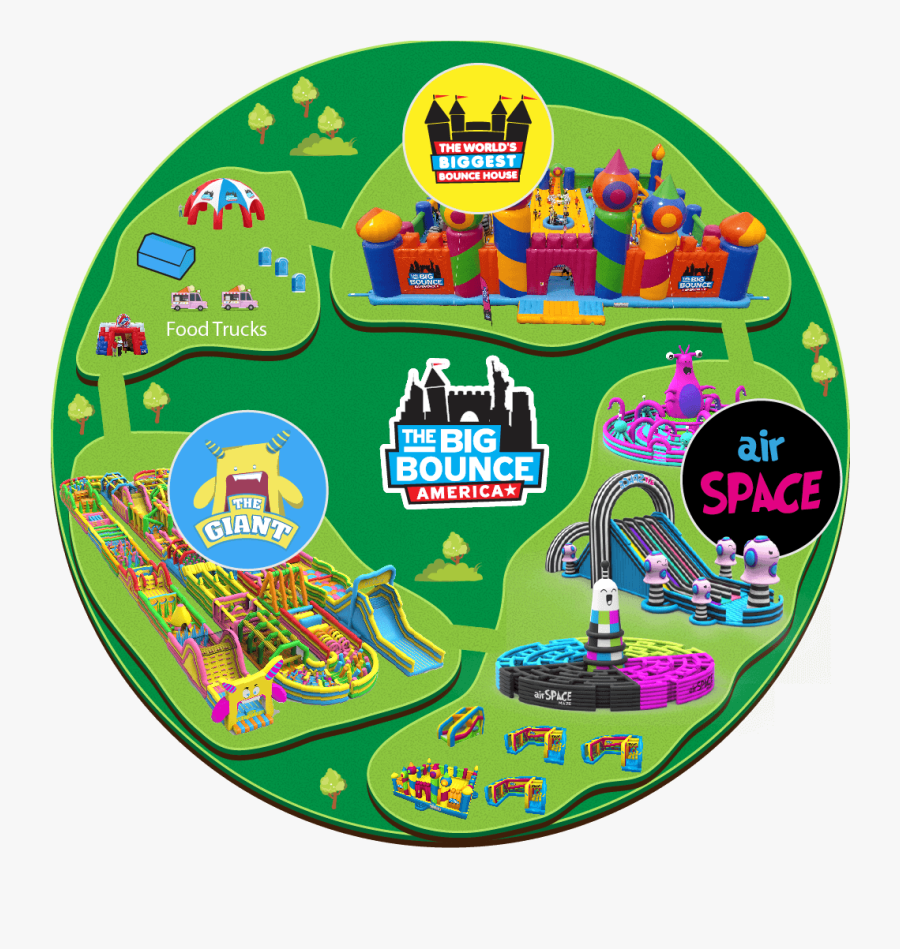 Big Bounce America Dallas, Transparent Clipart