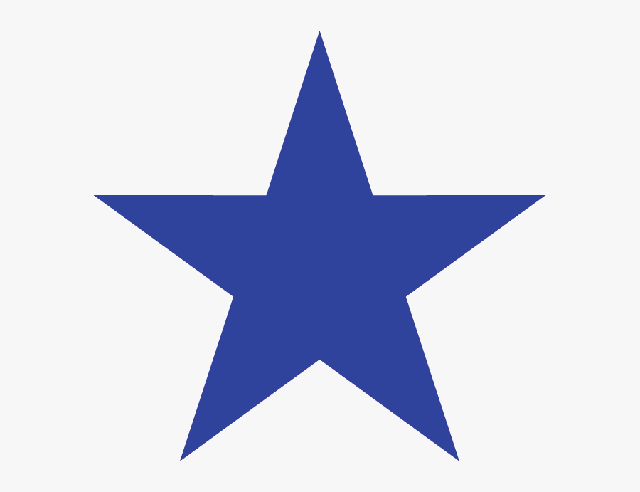Houston Astros Star Symbol - Blue Star, Transparent Clipart