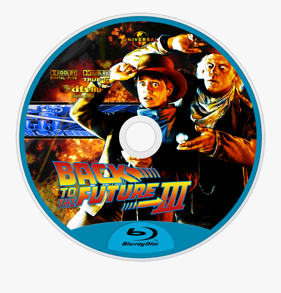 Image Id - - Back The Future 3 Bluray, Transparent Clipart