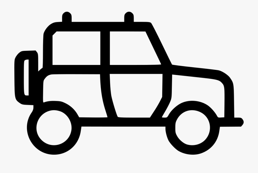Safari Jeep - Jeep, Transparent Clipart